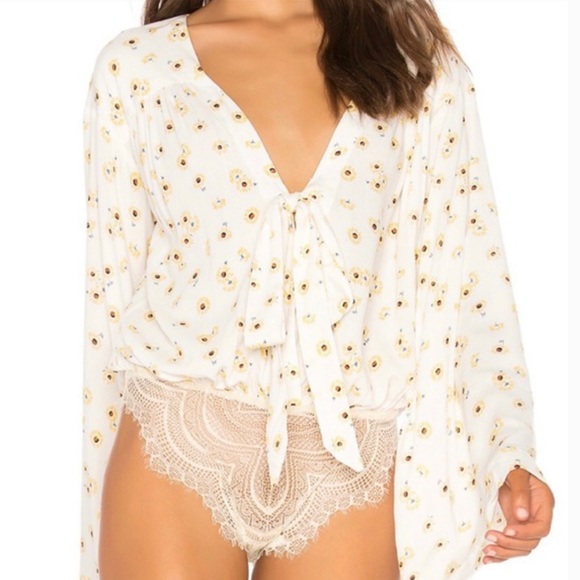 Intimately Free People Floral Bodysuit - Picture 5 of 16